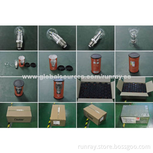 3W E14 LED Bulb, 90-1000lm/W,85-265V AC,30W Incandescent Light Bulb Replacement,Epistar Chip ISO9001
